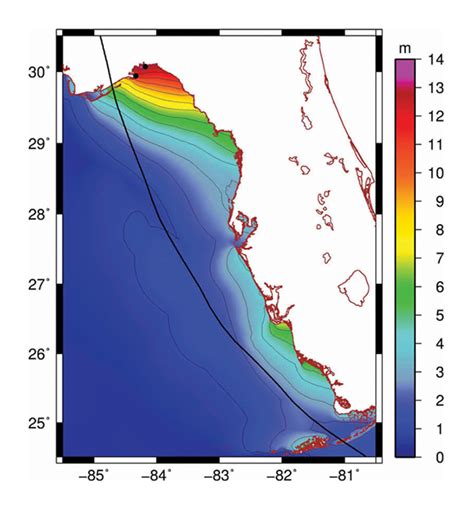 History of Storm Surge in Florida Strongly Underestimated - Eos