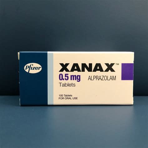 20 – Xanax Pfizer Original 0,5mg - Veriea and you Sleep Well