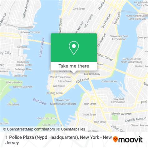 One Police Plaza Nyc Map - Fancie Shandeigh