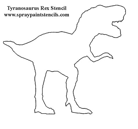 free template of t-rex image - - Yahoo Search Results | the good dinosaur b day | Pinterest ...