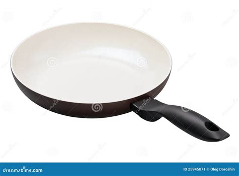 Ceramic coated frying pan stock image. Image of healthy - 25945071