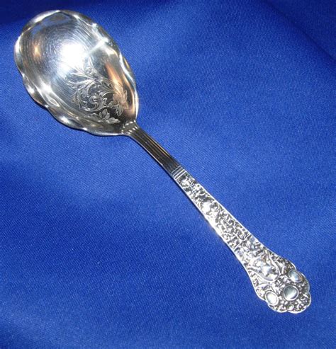 Sterling silver sugar spoon - Bluebonnet Antiques