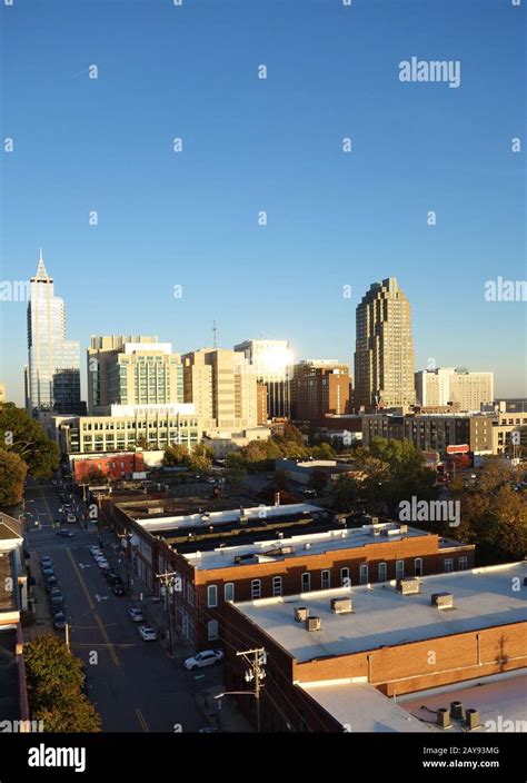 Downtown Raleigh NC skyline Stock Photo - Alamy