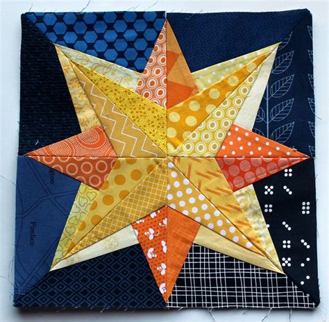 free paper pieced star block pattern 5 pointed star paper piecing