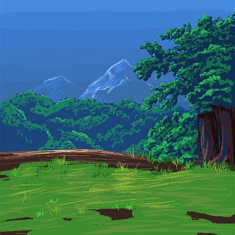 Random Pixel Landscape by chaosdragon11590 on DeviantArt