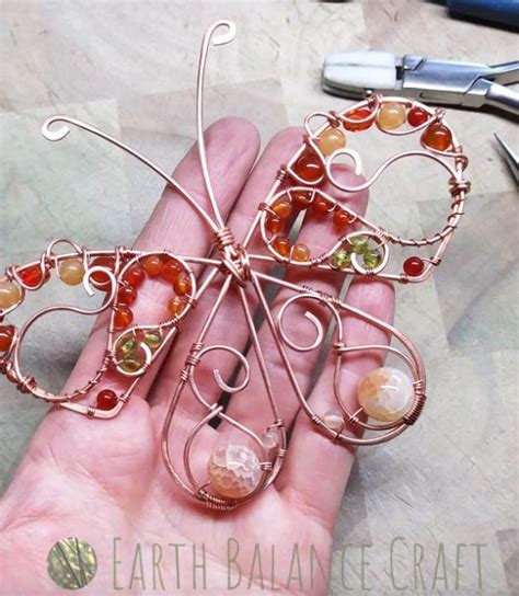 Wire Work | Earth Balance Craft | How to make beads, Wire crafts, Jewelry design drawing