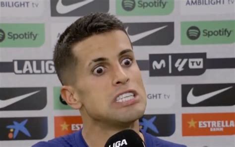 Manchester City loanee João Cancelo looks 'possessed' in viral post-match interview | The Manc