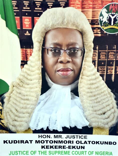 NJC Formally Recommends Kudirat Kekere-Ekun For Appointment As Chief Justice of Nigeria - Vital News