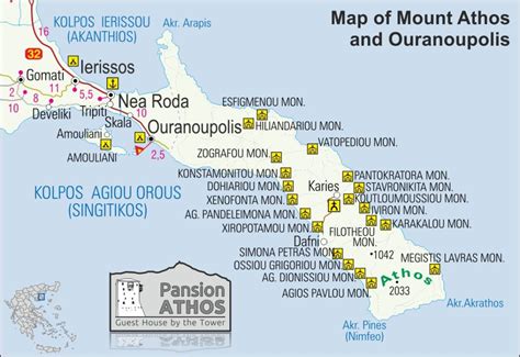 Ouranoupoli Weather and Mount Athos in Chalkidiki