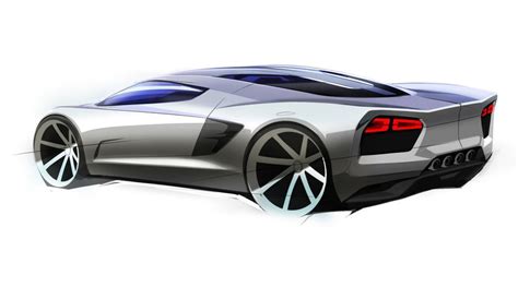 GM Design Sketch Offers Potential Future of the C9 Corvette - Corvette ...