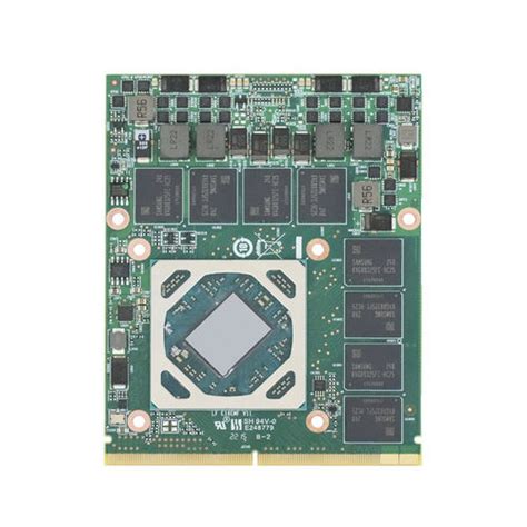 PCI Express graphics card - E16EMF-EPU - ZRT Technology - type-B / MXM3.1 / AMD Radeon E9390