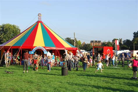 The circus tent - Shrewsbury Folk Festival