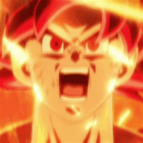 Son Goku Super Saiyan God GIF - Son Goku Super Saiyan God Kakarot ...