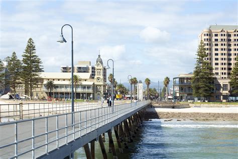 Waterfront view of Glenelg from the pier-9843 | Stockarch Free Stock Photos