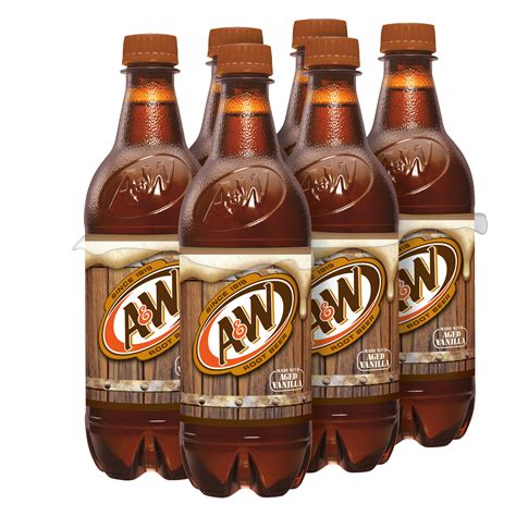 A&W Root Beer 16.9 oz Bottles - Shop Soda at H-E-B