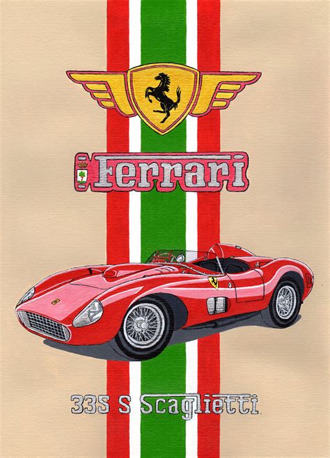 Ferrari 335 S Scaglietti | Ferrari, Buy ferrari, Bike art