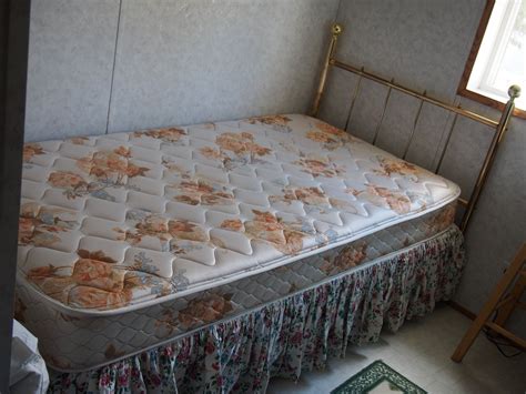 Single Bed Box Spring, Mattress, and Headboard - Bodnarus Auctioneering