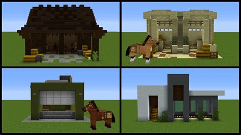 Minecraft Horse Stable Design