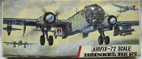 Airfix 1/72 Heinkel He-177 A-5 Grief - With Hs293 Guided Missiles - Type 3 Logo Issue, 589