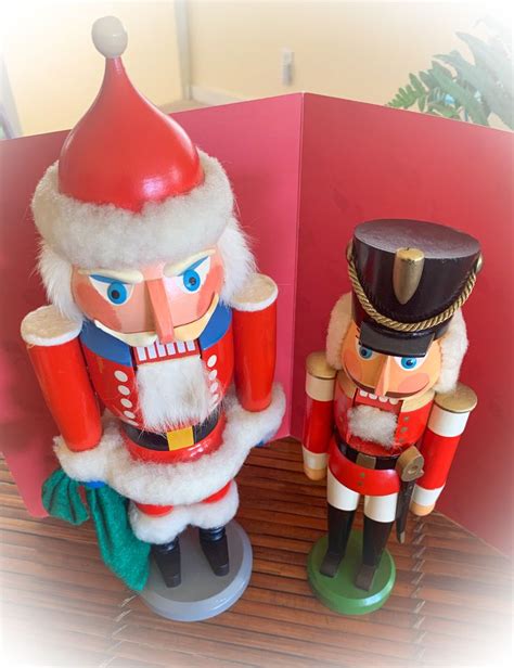 Vintage Authentic Erzgebirge German Nutcrackers. | German nutcrackers, Holiday decor, Handmade