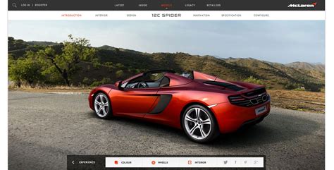 Explore McLaren Automotive Through Its New Web Portal: Video