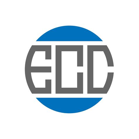 ECC letter logo design on white background. ECC creative initials ...