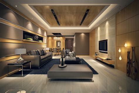 Living Room Latest Modern New Ceiling Design - Perfect Image Reference