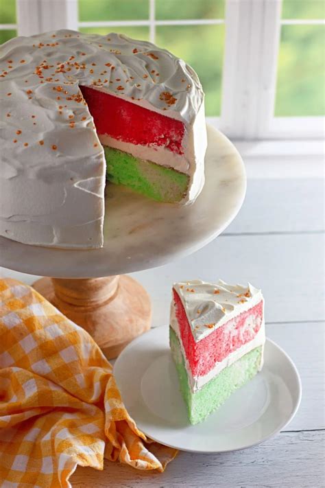 Jello Cake Recipe - Cook Clean Repeat