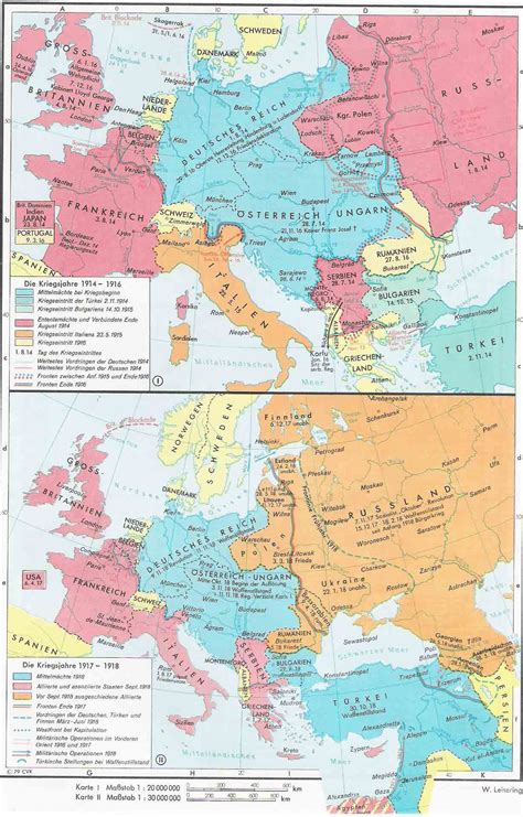 La Primera Guerra Mundial 1914-1918 - Tamaño completo