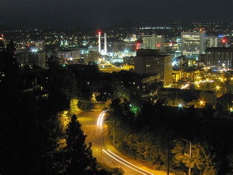 Spokane Skyline at Night | Some more shots taken from Cliff … | Flickr