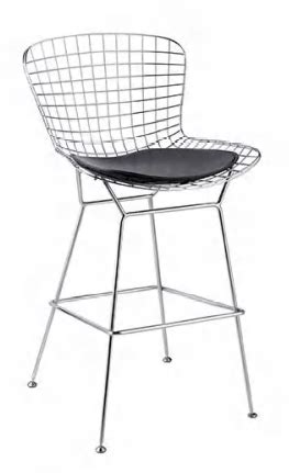 Contemporary Steel Wire Bar Chair with Sleek Design and Comfortable ...
