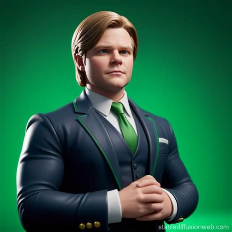 Foggy Nelson as Fortnite Skin on Green Screen | Stable Diffusion Online
