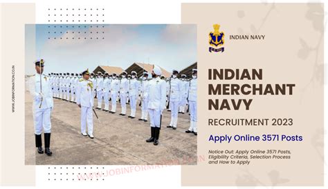 Merchant Navy Recruitment 2023: Notice Out: Apply Online 3571 Posts, Eligibility Criteria ...