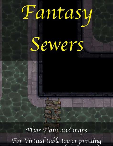 Fantasy Sewers | Map Pack - MmpApps | Fantasy Maps | DriveThruRPG.com