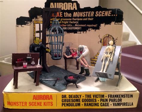 Aurora Monster Scenes Store Display! - PS