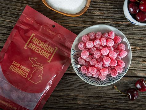 Sour Cherry Gummies | Michigan Awesome