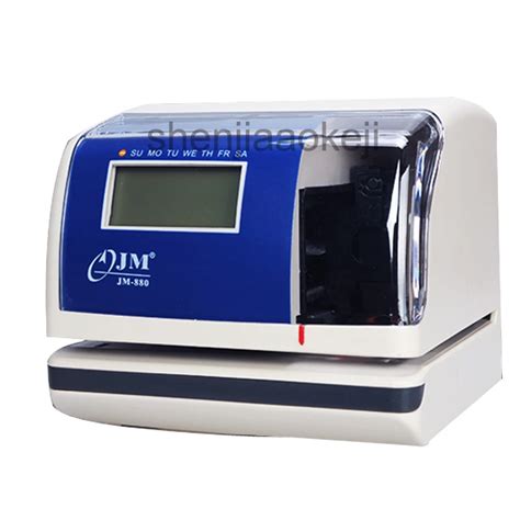 JM880 Time Printer Hotel Parking Meter Time Stamping Machine Document Transceiver Printing time ...