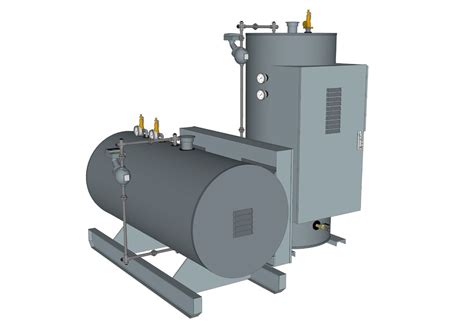 Safety 150-300 Kg/H 380V Steam Boiler 1320×1040 ×1920mm Overall Dimension