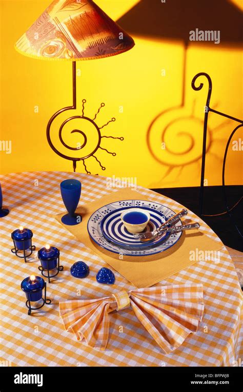 Dining table hi-res stock photography and images - Alamy