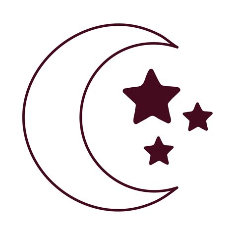 moon and stars tattoo 21397891 Vector Art at Vecteezy