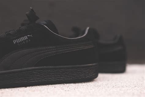 PUMA Suede Gets a Black-on-Black Look | Sole Collector