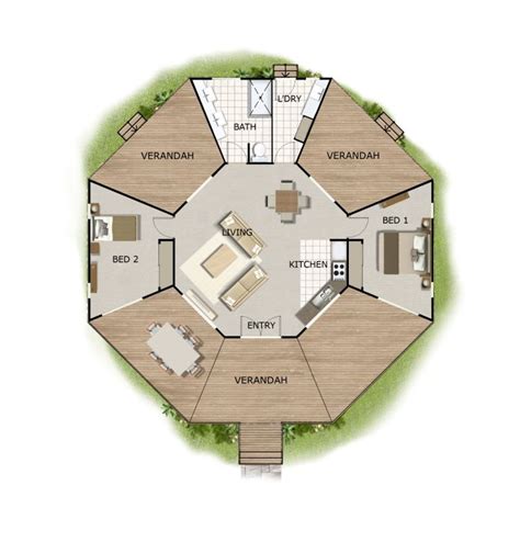 Small Octagon House Plans - House Decor Concept Ideas