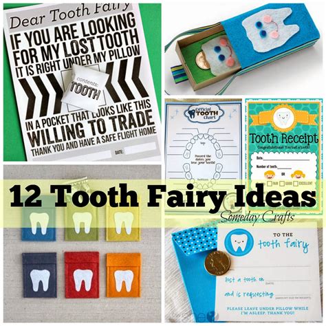 Someday Crafts: 12 Tooth Fairy Ideas