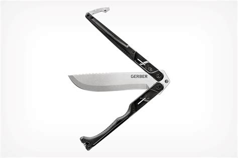 Gerber reveals a new folding machete with an innovative two-part butterfly handle - Yanko Design