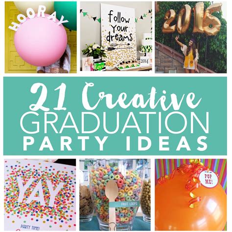 21 Creative Ideas For Your Graduation Party