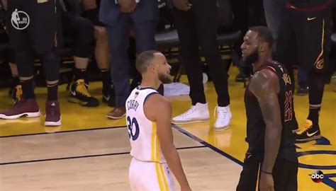 LeBron James Blocks Steph Curry, Tells Him to 'Get the F---' Out of His ...