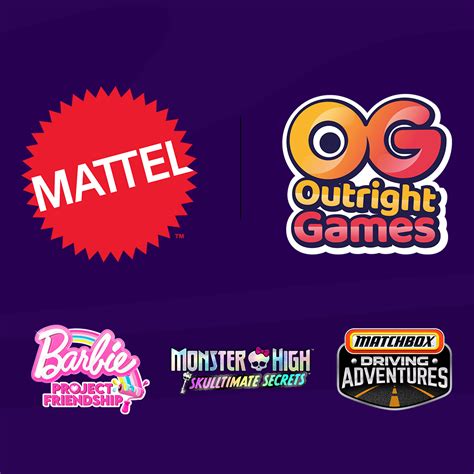 Mattel and Outright Games - MultiYear - Partnership - Outright Games