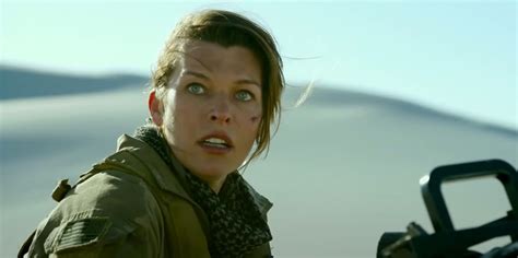 Monster Hunter star Milla Jovovich responds after movie is pulled from cinema over racial slur