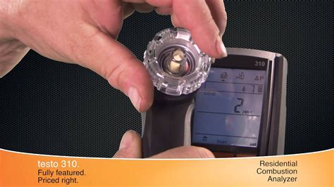 Testo 310 Residential Combustion Analyzer - YouTube