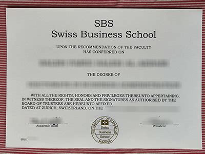 Where to buy fake SBS Swiss Business School diploma online